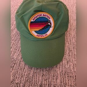 Aviator Nation Green Cap